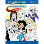 DC Super Hero Girls: A Kids Coloring Book - by  Various (Paperback)
