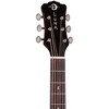 Luna Art Vintage Grand Auditorium Solid-Top Cutaway Acoustic-Electric Guitar Distressed Vintage Brownburst - 4 of 4