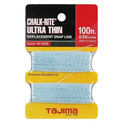 Bon Tool 84-900 Replacement Snap Line Tajima .50 Mm Thin X 100 Foot