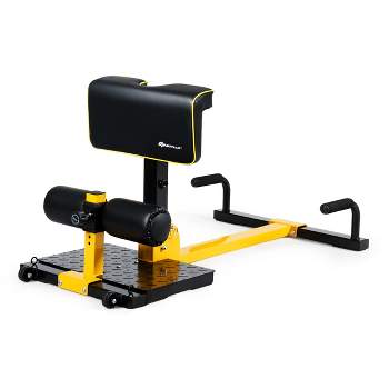 Ab Workout Machine with LCD Monitor for Home Gym, Foldable Sit