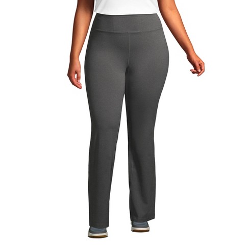 Lands' End Women's Plus Size Active Yoga Pants - Plus 2x - Slate ...