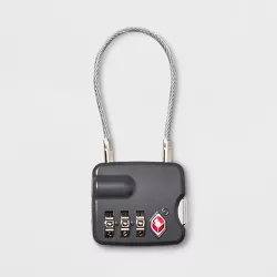 Cable Luggage Lock - Gray  - Made By Design™