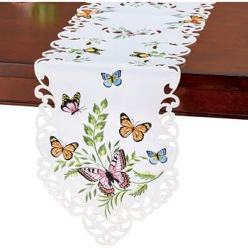 Collections Etc Butterfly Meadow Table Topper