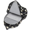 Backpack for Girls Teens Girls Bookbag Lightweight High-Capacity Waterproof School Gifts for Lovely Small Daisy Flower 3pcs (Black) - 3 of 4