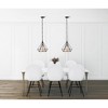 CWI Lighting Diamond 1 Light Down Pendant With Black Finish - 3 of 3