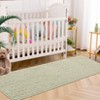 Vintage Soft Waves Rugs Non Slip Non Shedding Floor Carpet for Living Room Bedroom Nursery - 3 of 4