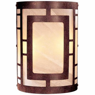 Nutmeg Finish 11" High Wall Sconce by Minka Lavery