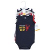 Hudson Baby Infant Boy Cotton Sleeveless Bodysuits, Butter Me Up Lobster - image 2 of 4