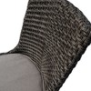 Courtyard Casual Bermuda FSC Teak Side Chair  FSC FSC Teak Legs Stained    Price is for a Pack of 2 - 4 of 4