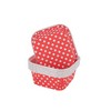 Unique Bargains Cupcake Liners Pattern Square Cup Disposable Laminated Paper 3.35"x3.35"x1.38" 50 Pcs - 3 of 4
