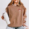 Simply Sage Market Embroidered Baseball Mom Lightweight Garment Dyed Sweatshirt - 3 of 4