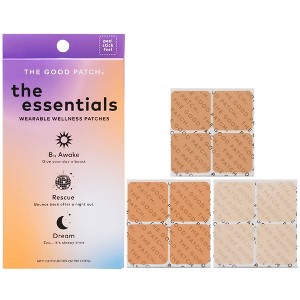 The Good Patch The Essentials Plant-Based Vegan Wellness Patch - 12ct - 1 of 4