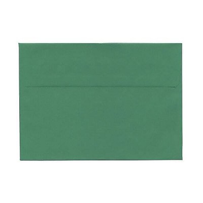 JAM Paper 5.875 x 8.25 Invitation Envelopes Green Bulk 1000/Carton 51512551