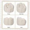 Hommpa 3Ft Flower-Shaped Dutch Velvet Bean Bag Chair with Memory Foam, Cozy Lounge Seating for All Ages - 3 of 4