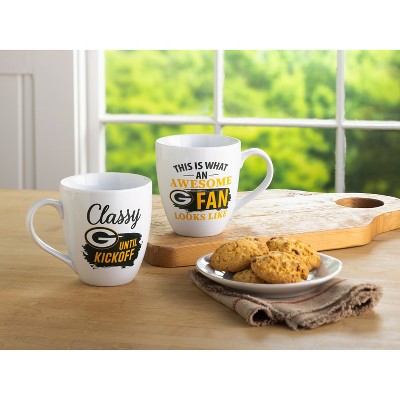 Green Bay Packers, Ceramic Cup O'Java 17oz Gift Set