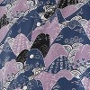 Campus Sutra Men Men's EcoLiva Blue & Lavender Contrast Landscape Shirt - 4 of 4