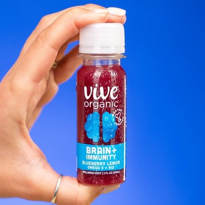 Vive Organic Brain + Immunity Wellness Shot - 2 fl oz