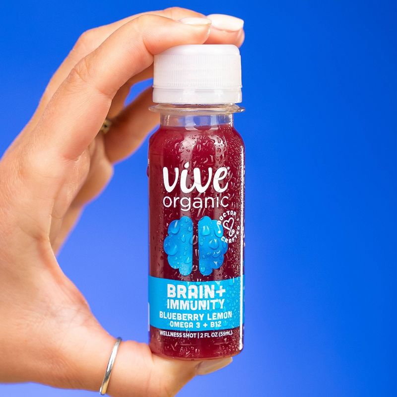 Vive Organic Brain + Immunity Wellness Shot - 2 fl oz, 5 of 6