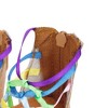Sophia’s Knot Sandals for 18” Dolls, Rainbow - 3 of 3