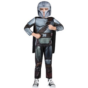 Jazwares Toddler Boys' The Mandalorian Costume - Size 3T-4T - Silver - 1 of 2