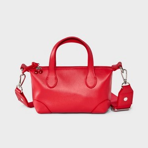 Girls' Mini Satchel Crossbody Bag - art class™ - 1 of 4
