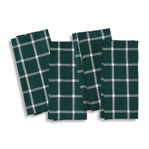 Solino Home Linen Dinner Napkins | Windowpane - 1 of 4