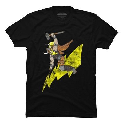 Men's Design By Humans Ride the lighting By Biotwist T-Shirt