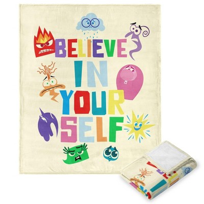 Disney Inside Out 2 Silk Touch Throw Blanket 50x60 Inches