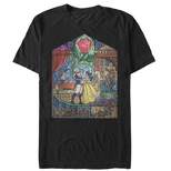 Men's Beauty and the Beast Stained Glass T-Shirt
