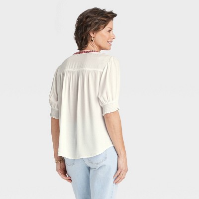 Ivory Blouses : Target