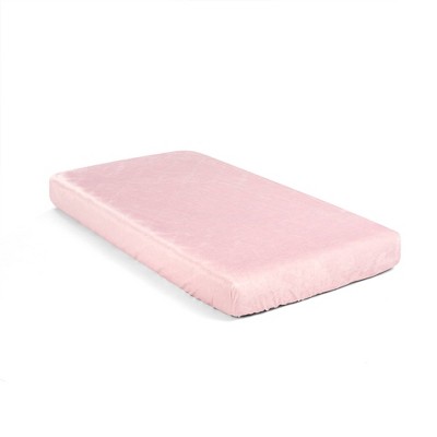 Lush Décor Boho Metallic Hearts Soft & Plush Fitted Crib Sheet