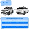 12V Licensed Land Rover Electric Ride-On Car for Kids & Toddlers w/ Parental Remote Control, LED Lights and Built-in Music - Safe and Fun Electric Toy - 3 of 4
