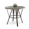 Steve Silver Co. Portland Round Counter Table Gray - image 3 of 3