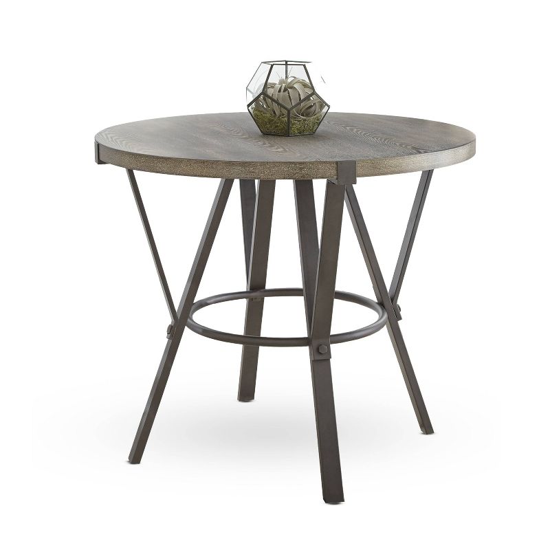 Portland Round Counter Table Gray - Steve Silver Co., 4 of 5