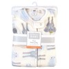Hudson Baby Infant Boys Plush Sleeping Bag, Sack, Blanket, Royal Safari - 2 of 2
