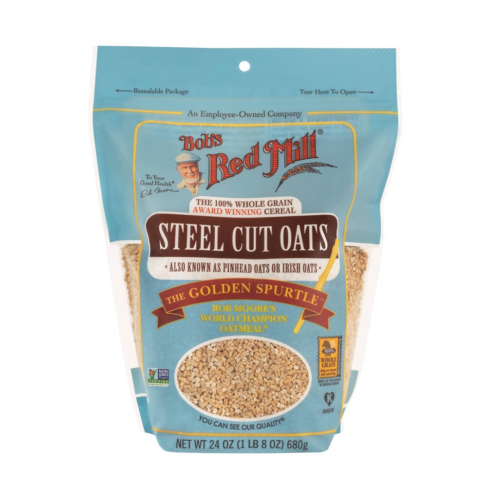 UPC 039978011404 product image for Bob's Red Mill Steel Cut Oats - 24oz | upcitemdb.com