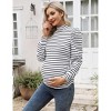 Women's Maternity Shirts, Long Sleeve Maternity Tops - 2 of 2