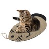 Unique Bargains Cat Scratch Pad with Mouses Pattern for Indoor Outdoor Khaki - 4 of 4