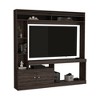 71.1" FSC Certified Manufactured Wood Entertainment Center with 2 Doors and 7 Shelves for TVs up to 65" for Living Room - 3 of 4