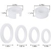 JDICTION 6PCS Round C Font Silicone Bracelet Molds, Large Resin Jewelry Casting Set For DIY Bangle Crafts In 6 Sizes - 4 of 4