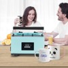 VEVOR Tumbler Heat Press Machine, 11-30oz Mug Press, Heat Up Fast and Even, Tumbler Press with Sublimation Paper, Tape and Gloves, Green - 2 of 4