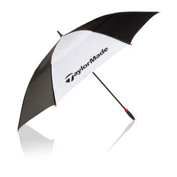 TaylorMade Auto Open Vented Golf Umbrella - Black