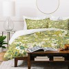 Deny Designs Schatzi Brown Brooke Ditsy Floral Olive Lime King Duvet and Sham Set (2-3pc Set) - 3 of 4
