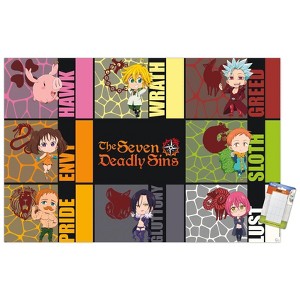 Trends International The Seven Deadly Sins: Season 3 - Chibi Sins Unframed Wall Poster Prints - 1 of 4