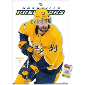 Trends International NHL Nashville Predators - Roman Josi Feature Series 23 Unframed Wall Poster Prints - 1 of 4