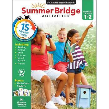 Summer Bridge Activities Grades 1–2 - by CARSON-DELLOSA PUBLISHING LLC (Paperback)