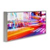 Stupell Industries Light Streaked Cityscape Black Framed Giclee Art - 3 of 4