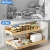 LOVMOR Pull Out Cabinet Organizer 10.5" W x 21" D, Soft Close Slide Out Drawer Storage for Kitchen, Pull-Out Organizer Storage for Base Cabinet - 4 of 4