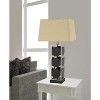 Cal Lighting Hanson Metal Table Lamp With Square Fabric Shade - 3 of 4