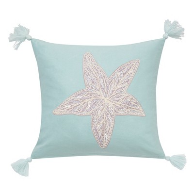C&F Home Sea glass Starfish Pillow